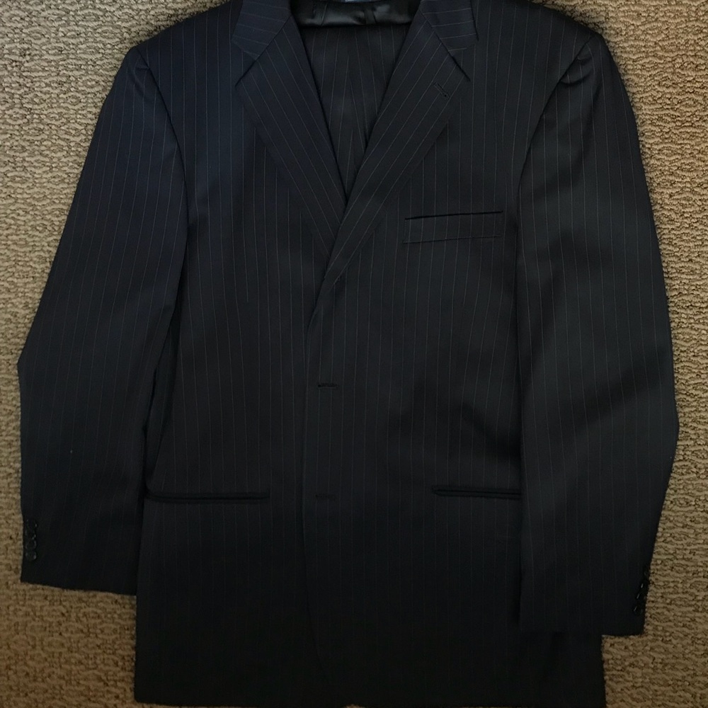 FINERI MENS STRIPED SUIT